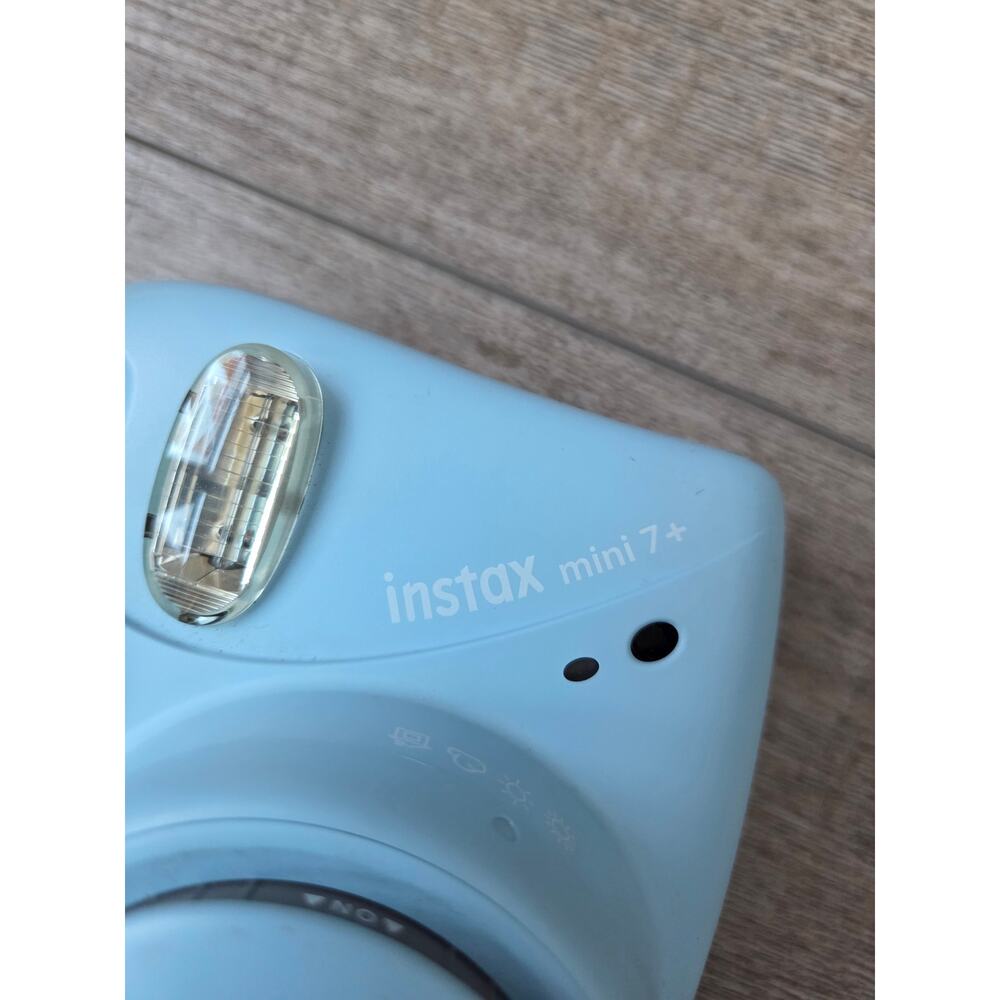 Fujifilm Instax Mini 7+ Instant Film Camera - Sky Blue - Picture 2 of 6